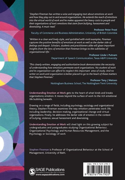 Produktbild: Understanding Emotion at Work