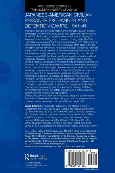 Produktbild: Japanese-American Civilian Prisoner Exchanges and Detention Camps, 1941-45