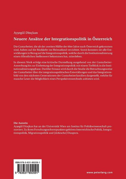 Produktbild: Neuere Ans&auml;tze der Integrationspolitik in &Ouml;sterreich