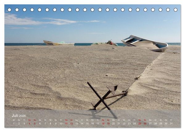 Produktbild: Bekanntes und Unbekanntes MEXIKO (Tischkalender 2026 DIN A5 quer), CALVENDO Monatskalender