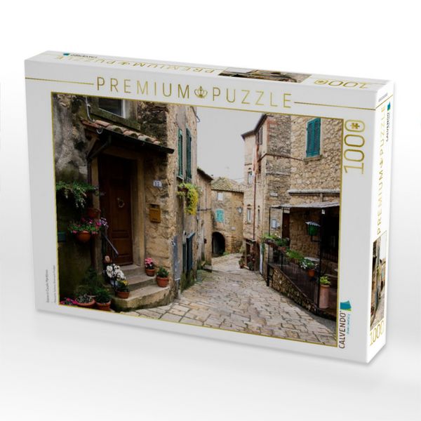 Produktbild: CALVENDO Puzzle Gasse in Casale Marittimo | 1000 Teile Lege-Gr&ouml;&szlig;e 64x48cm Foto-Puzzle f&uuml;r gl&uuml;ckliche Stunden