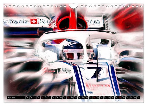 Produktbild: Kimi, Nico, Max and more (Wandkalender 2026 DIN A4 quer), CALVENDO Monatskalender