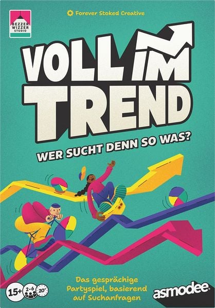 Produktbild: Asmodee - Voll im Trend, Wer sucht denn so was? Partyspiel