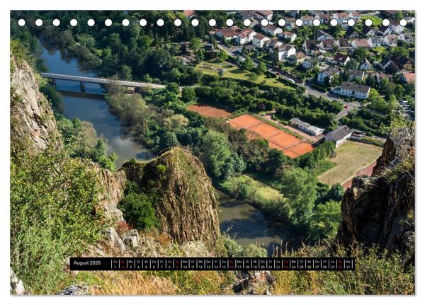 Produktbild: Romantisches Naheland (Tischkalender 2026 DIN A5 quer), CALVENDO Monatskalender