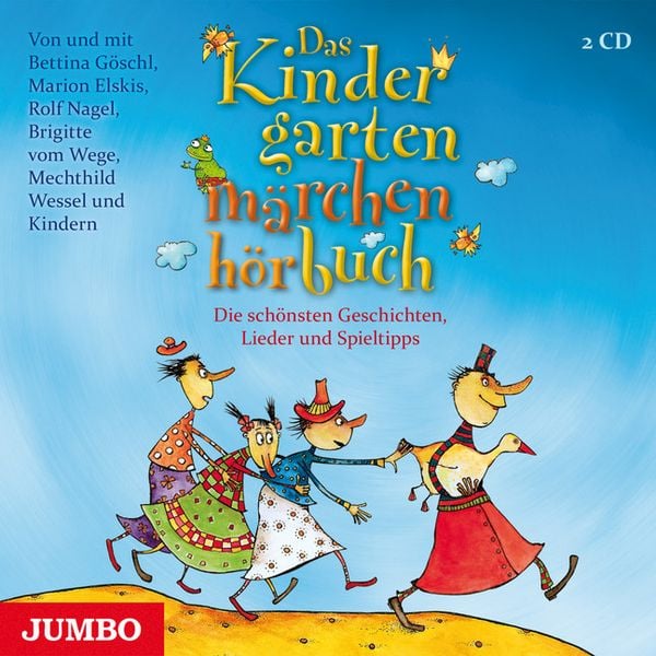 Produktbild: Kindergartenm&auml;rchenh&ouml;rbuch/2 CDs