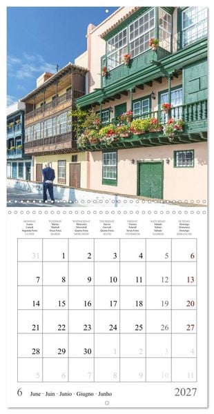 Produktbild: Canary Islands - Volcanic Beauties (Wall Calendar 2027 12 &times; 12 Inch) CALVENDO 12 Month Wall Calendar