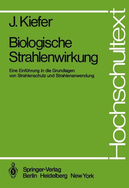 Produktbild: Biologische Strahlenwirkung
