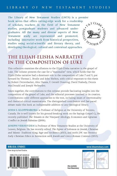 Produktbild: The Elijah-Elisha Narrative in the Composition of Luke