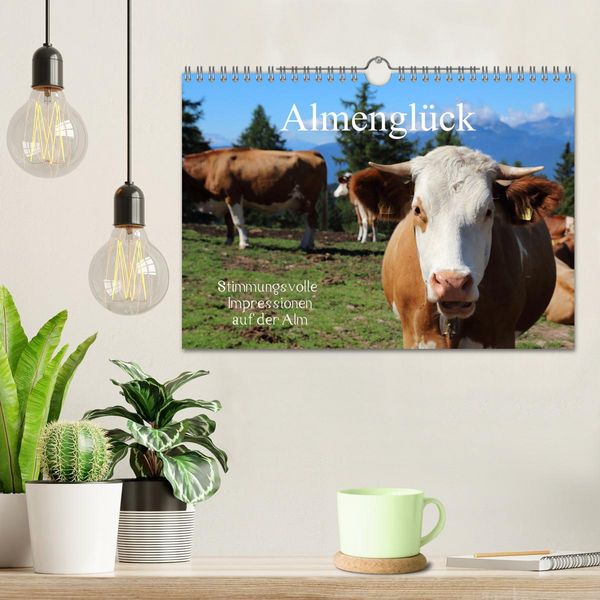 Produktbild: Almengl&uuml;ck (Wandkalender 2026 DIN A4 quer), CALVENDO Monatskalender