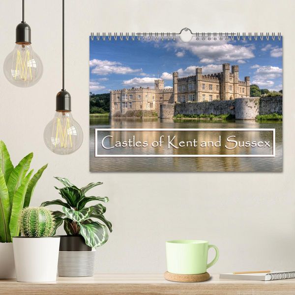 Produktbild: Castles of Kent and Sussex (Wall Calendar 2026 DIN A4 landscape), CALVENDO 12 Month Wall Calendar