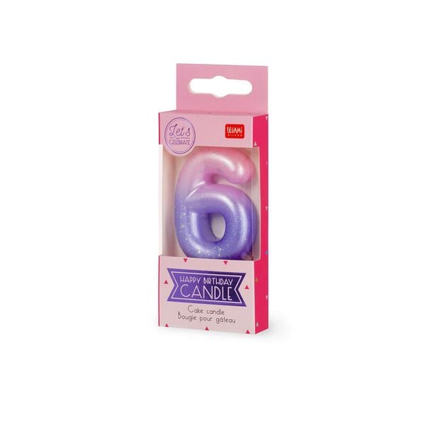 Produktbild: Legami Tortenkerze - Happy Birthday Candle - 6