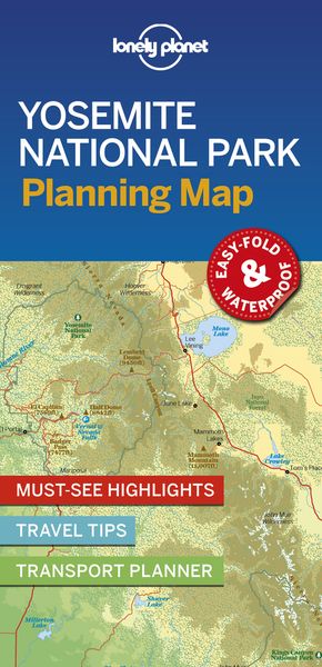 Produktbild: Lonely Planet Yosemite National Park Planning Map