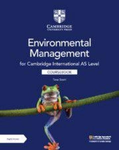 Produktbild: Cambridge International as Level Environmental Management Coursebook with Digital Access (2 Years)