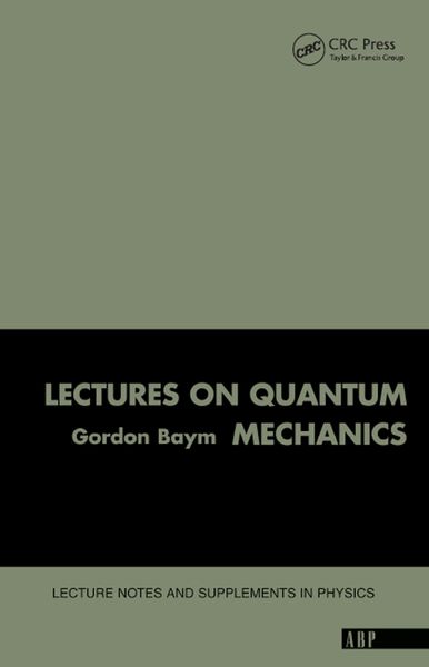Produktbild: Lectures On Quantum Mechanics