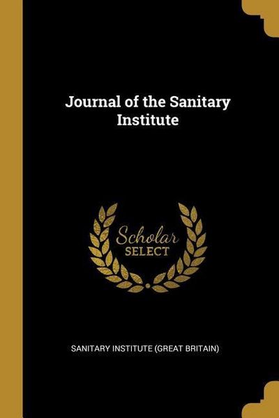 Produktbild: Journal of the Sanitary Institute