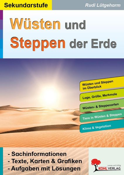 Produktbild: W&uuml;sten und Steppen der Erde