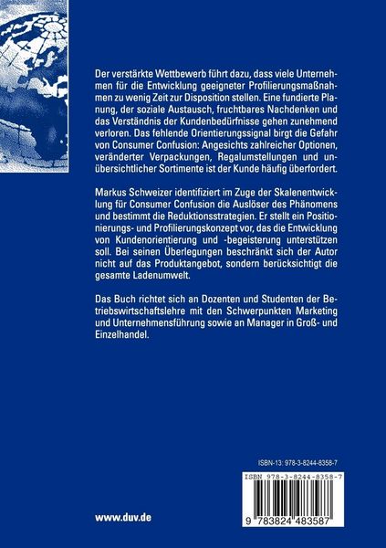 Produktbild: Consumer Confusion im Handel