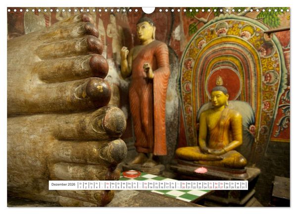 Produktbild: Asien - Sri Lanka (Wandkalender 2026 DIN A3 quer), CALVENDO Monatskalender