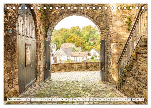 Produktbild: Vom Hier ins Dort - Torb&ouml;gen und Durchg&auml;nge (Tischkalender 2026 DIN A5 quer), CALVENDO Monatskalender