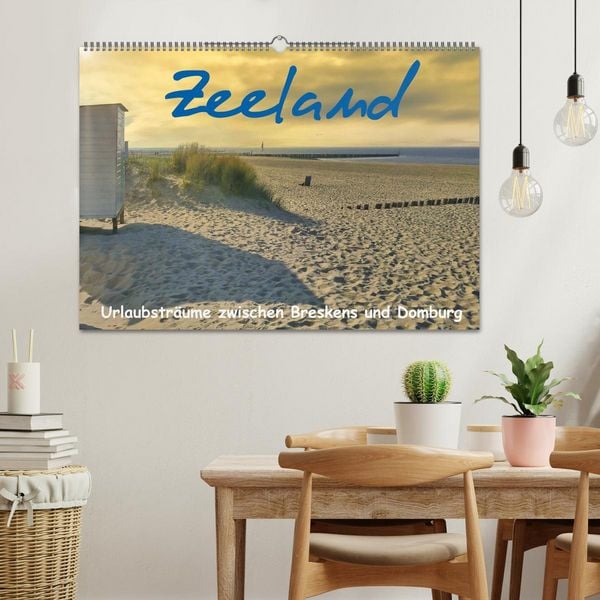 Produktbild: Zeeland - Urlaubstr&auml;ume zwischen Breskens und Domburg (Wandkalender 2026 DIN A2 quer), CALVENDO Monatskalender