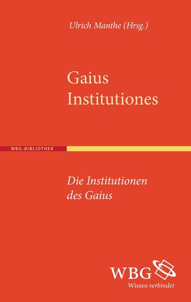 Produktbild: Institutionen - Institutiones