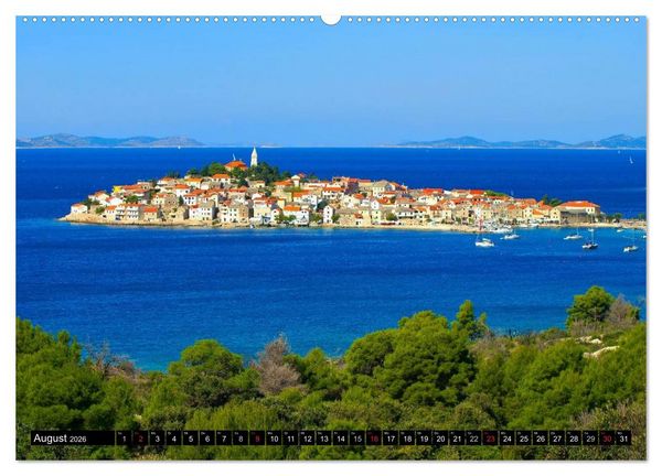 Produktbild: Kroatien - Traumhafte Landschaften und faszinierende St&auml;dte (Wandkalender 2026 DIN A2 quer), CALVENDO Monatskalender