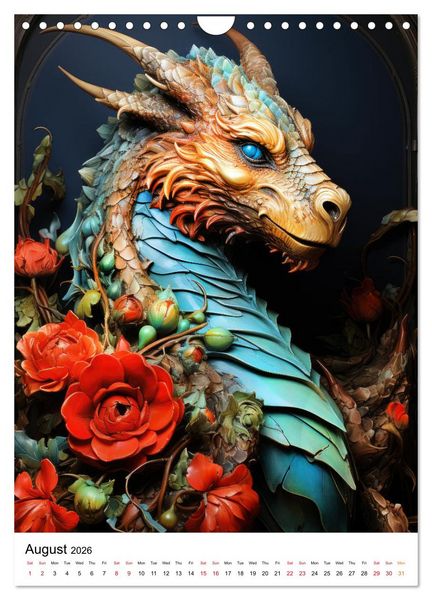 Produktbild: Medieval Legends (Wall Calendar 2026 DIN A4 portrait), CALVENDO 12 Month Wall Calendar