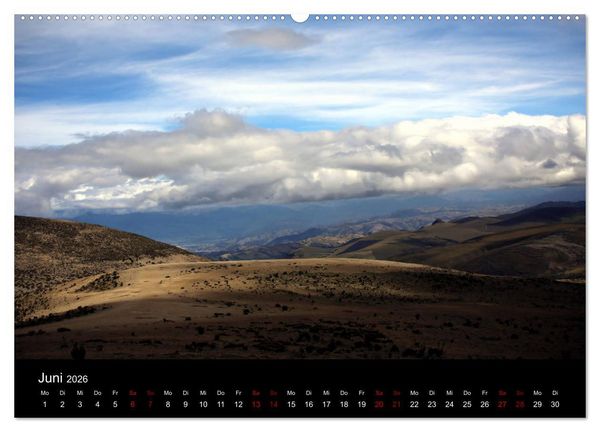 Produktbild: Ama la Vida Ecuador (Wandkalender 2026 DIN A2 quer), CALVENDO Monatskalender