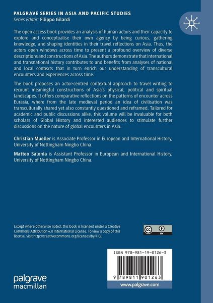 Produktbild: Travel Writings on Asia