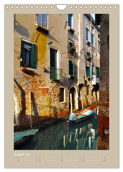 Produktbild: Erlebe mit mir Venedig im Winter (Wandkalender 2026 DIN A4 hoch), CALVENDO Monatskalender