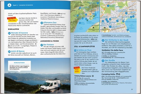 Produktbild: MARCO POLO Camper Guide Lombardei, Piemont & Ligurien