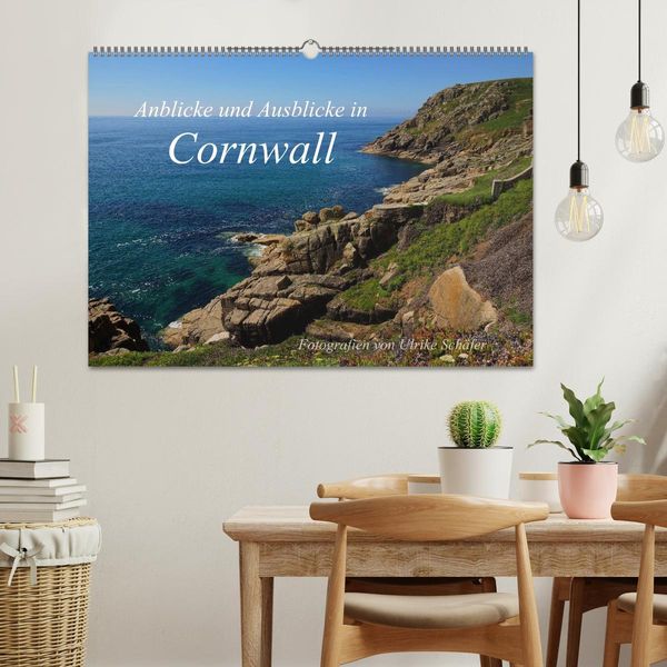Produktbild: Anblicke und Ausblicke in Cornwall (Wandkalender 2026 DIN A2 quer), CALVENDO Monatskalender
