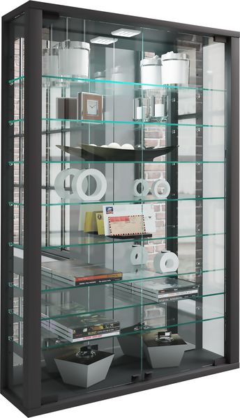 Produktbild: Wandvitrine Glasvitrine Vitrosa Mini Spiegel