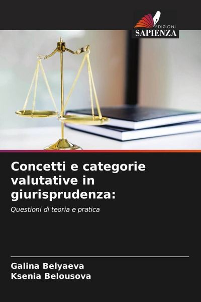 Produktbild: Concetti e categorie valutative in giurisprudenza: