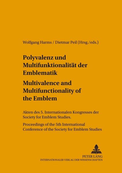 Produktbild: Polyvalenz und Multifunktionalit&auml;t der Emblematik - Multivalence and Multifunctionality of the Emblem
