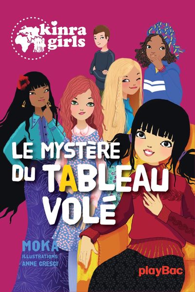 Produktbild: Kinra Girls - Le myst&egrave;re du tableau vol&eacute; - Tome 23