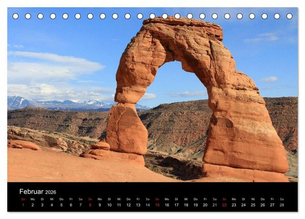 Produktbild: Canyonlands 2026 (Tischkalender 2026 DIN A5 quer), CALVENDO Monatskalender