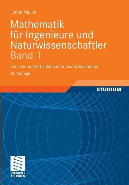 Produktbild: Mathematik für Ingenieure und Naturwissenschaftler Band 1