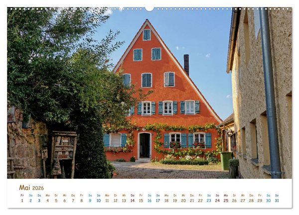 Produktbild: Brombachsee und Umgebung (hochwertiger Premium Wandkalender 2026 DIN A2 quer), Kunstdruck in Hochglanz