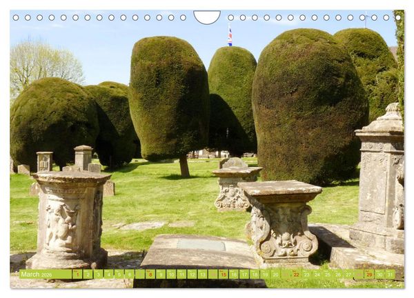 Produktbild: Picturesque Cotswolds (Wall Calendar 2026 DIN A4 landscape), CALVENDO 12 Month Wall Calendar