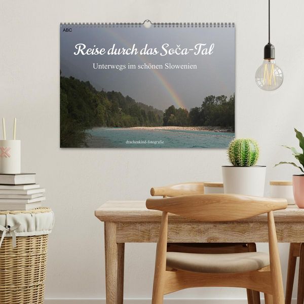 Produktbild: Reise durch das Soca-Tal - Unterwegs im sch&ouml;nen Slowenien (Wandkalender 2026 DIN A3 quer), CALVENDO Monatskalender