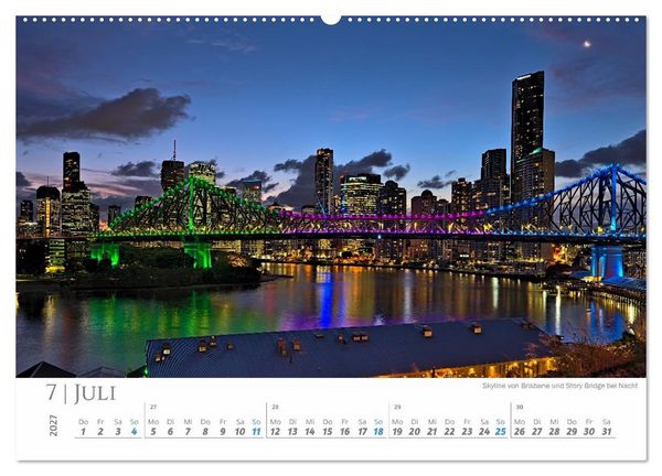 Produktbild: Australien - Highlights Ostk&uuml;ste (hochwertiger Premium Wandkalender 2027 DIN A2 quer), Kunstdruck in Hochglanz
