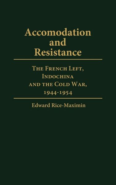 Produktbild: Accommodation and Resistance
