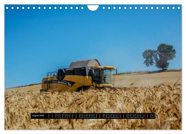 Produktbild: Landwirtschaft - Von der Saat bis zur Ernte (Wandkalender 2026 DIN A4 quer), CALVENDO Monatskalender
