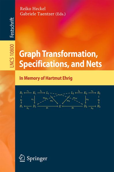 Produktbild: Graph Transformation, Specifications, and Nets