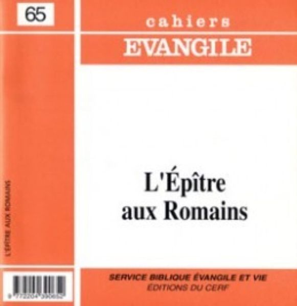 Produktbild: Cahiers de l'Evangile N.65 ; l'Epitre aux Romains
