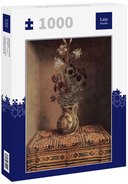 Produktbild: Lais Puzzle Hans Memling - Vase mit Blumen 1000 Teile