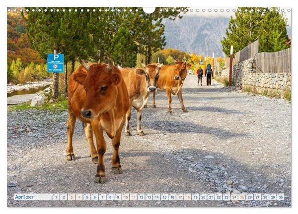 Produktbild: Abenteuer Theth - Unterwegs in den Albanischen Alpen (Wandkalender 2027 DIN A3 quer), CALVENDO Monatskalender