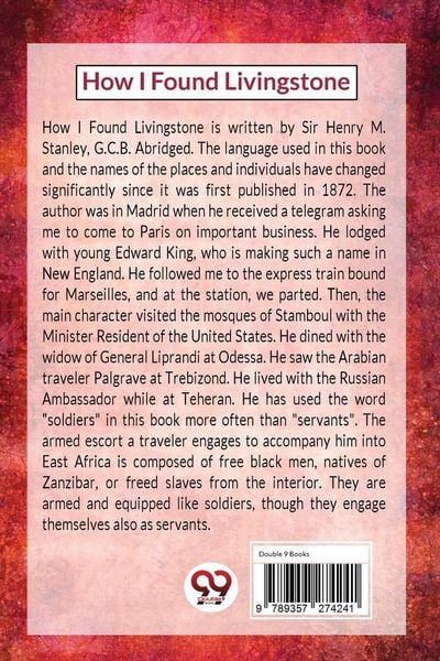 Produktbild: How I Found Livingstone