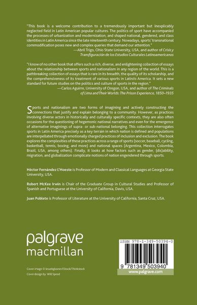 Produktbild: Sports and Nationalism in Latin / o America